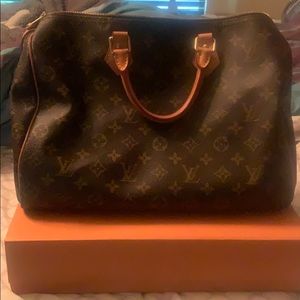 Louis Vuitton Speedy 35 Handbag